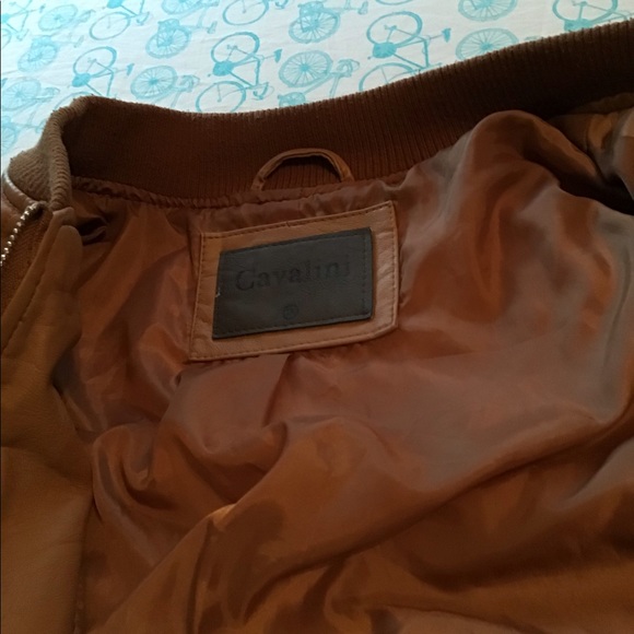 Brown Bomber Jacket - Picture 3 of 4